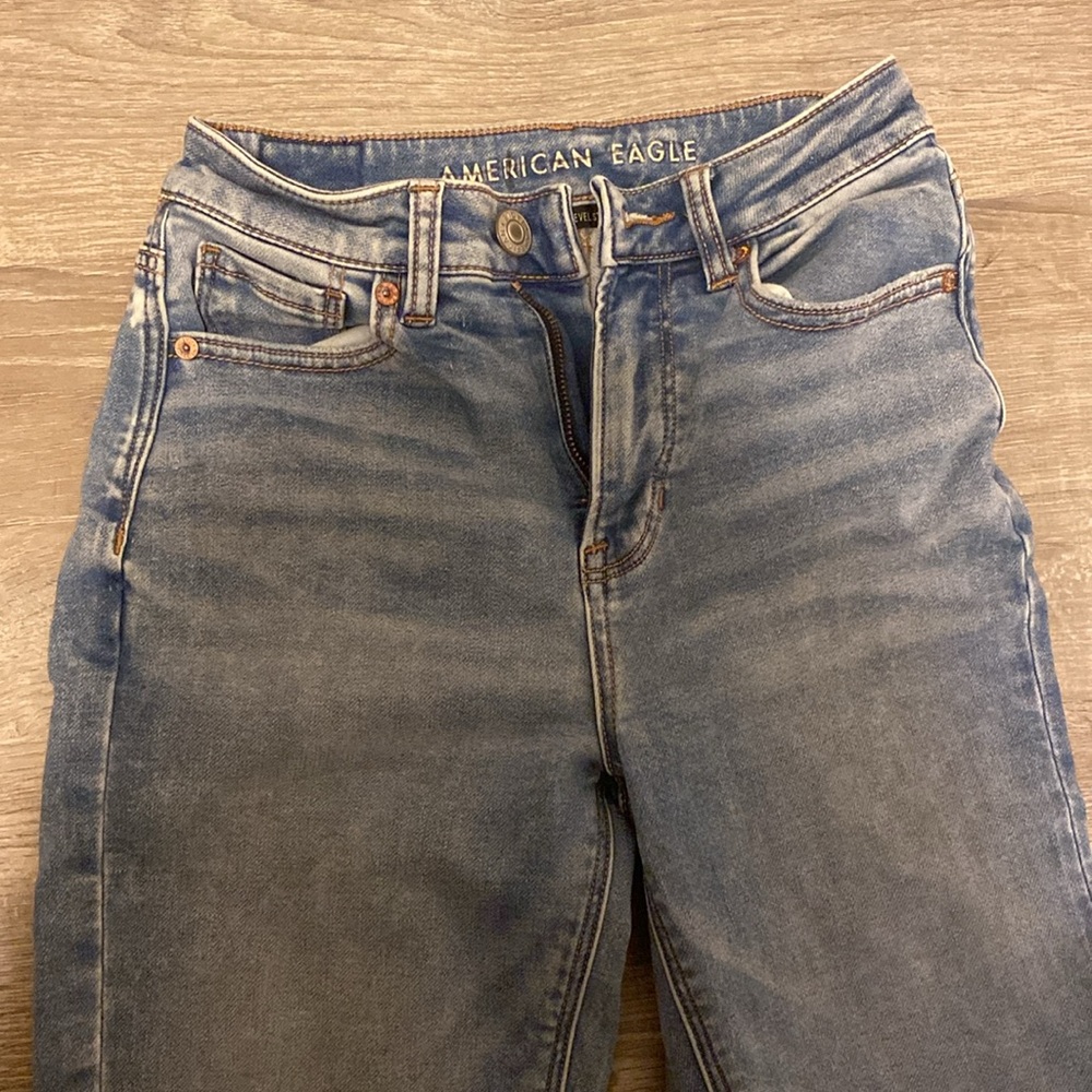 American eagle blue jogger jeans - Picture 2 of 4